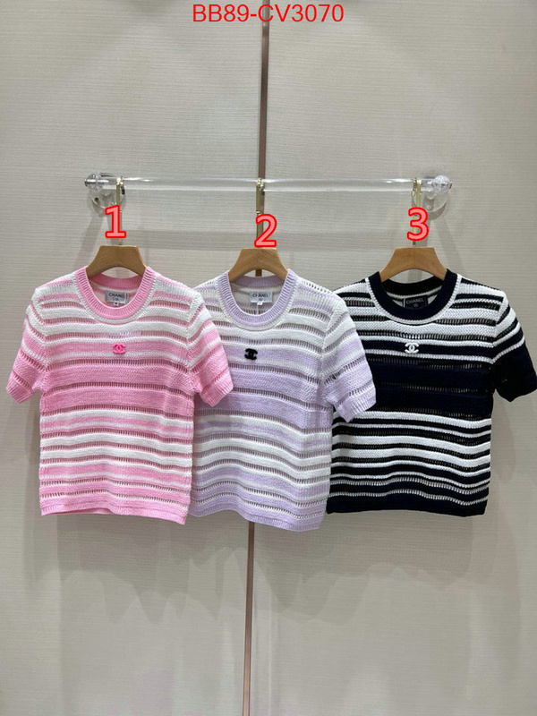 Clothing-Chanel buy high quality cheap hot replica ID: CV3070 $: 89USD