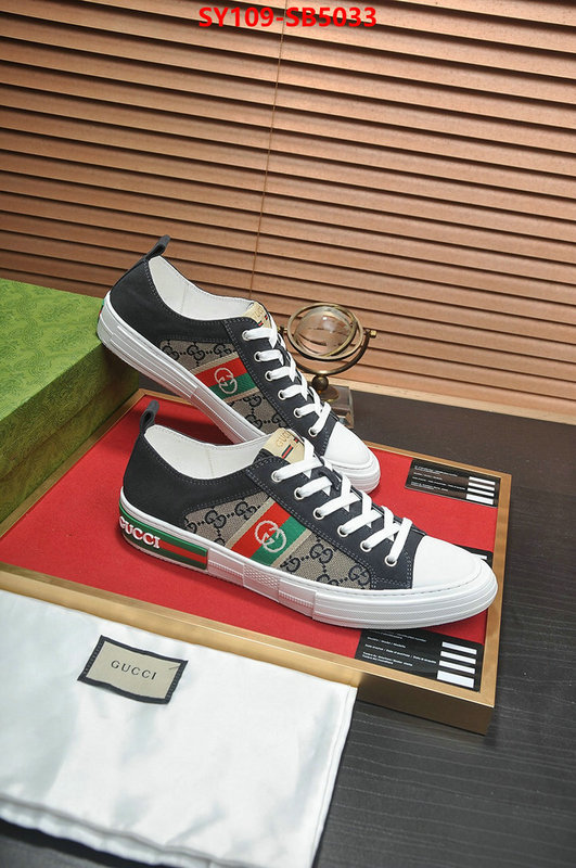 Men Shoes-Gucci fake aaaaa ID: SB5033 $: 109USD