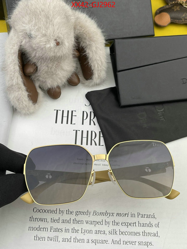 Glasses-Dior aaaaa replica designer ID: GJ2962 $: 42USD