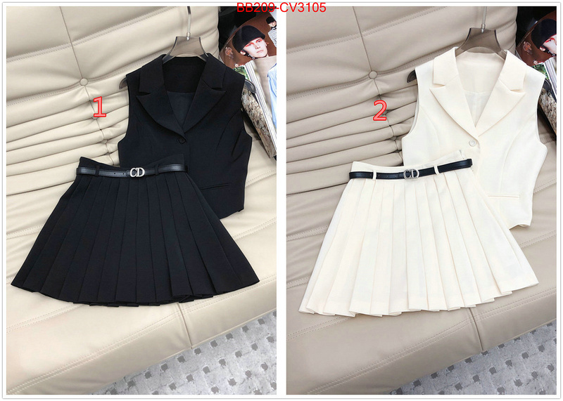 Clothing-Dior aaaaa quality replica ID: CV3105 $: 209USD