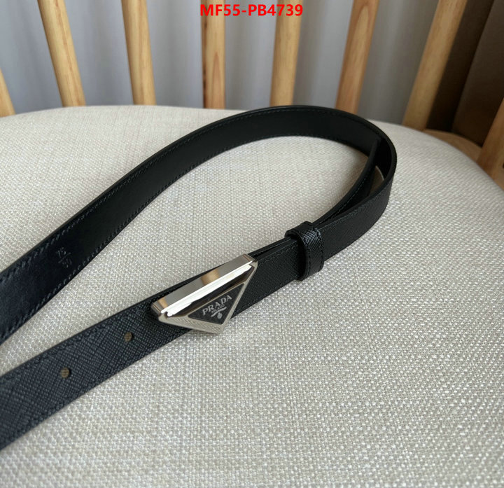 Belts-Prada 1:1 replica ID: PB4739 $: 55USD