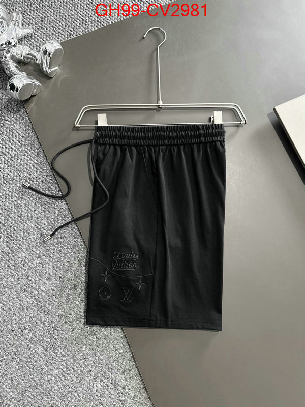 Clothing-LV first copy ID: CV2981 $: 99USD