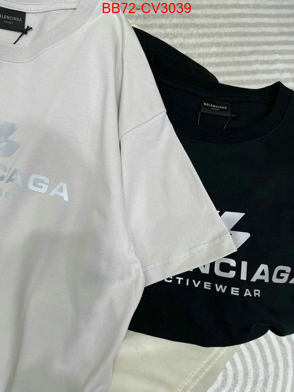 Clothing-Balenciaga new designer replica ID: CV3039 $: 72USD