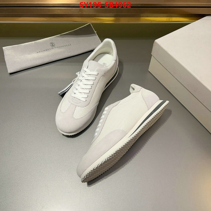 Men Shoes-Brunello Cucinelli we offer ID: SB4962 $: 195USD