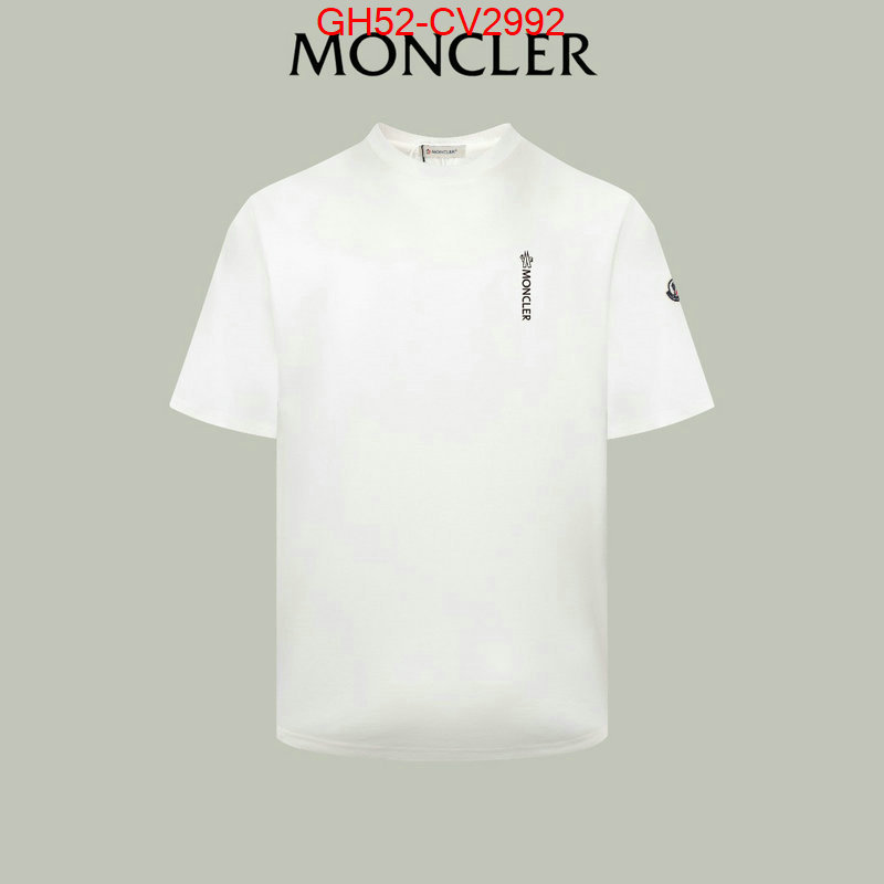 Clothing-Moncler fake high quality ID: CV2992 $: 52USD