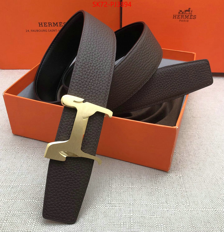 Belts-Hermes top quality fake ID: PJ3894 $: 72USD