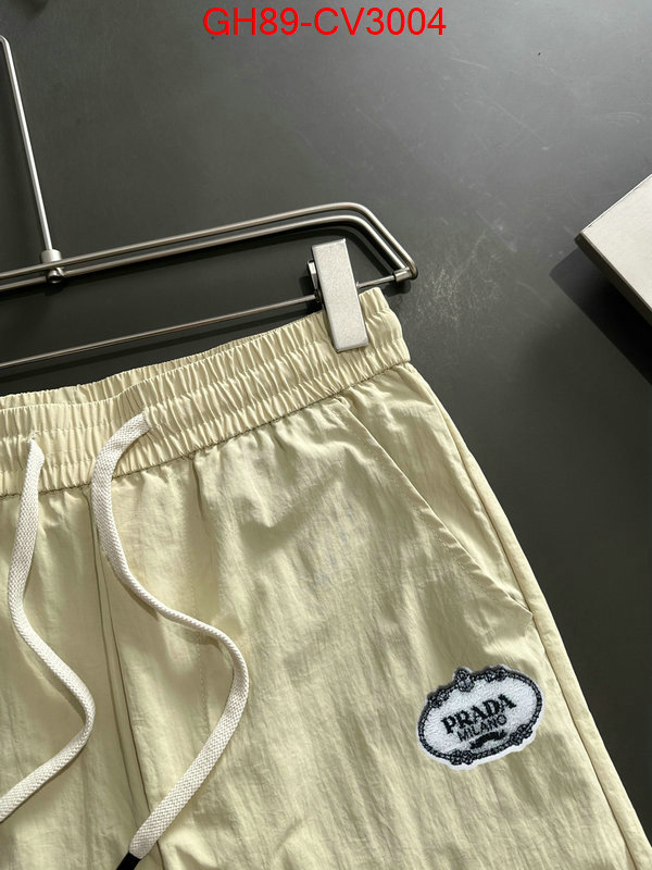 Clothing-Prada high quality designer replica ID: CV3004 $: 89USD