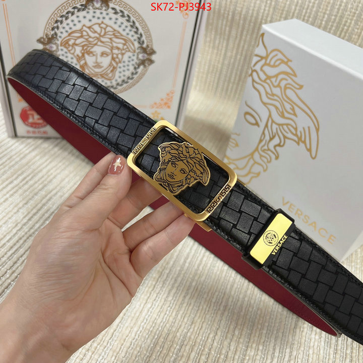 Belts-Versace top perfect fake ID: PJ3943 $: 72USD