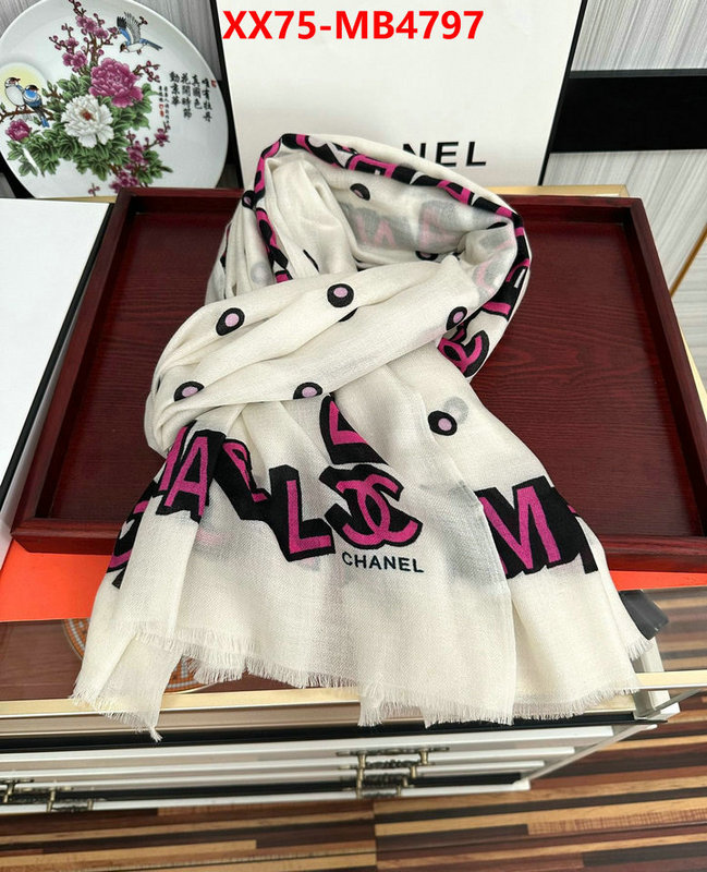 Scarf-Chanel replica 1:1 high quality ID: MB4797 $: 75USD