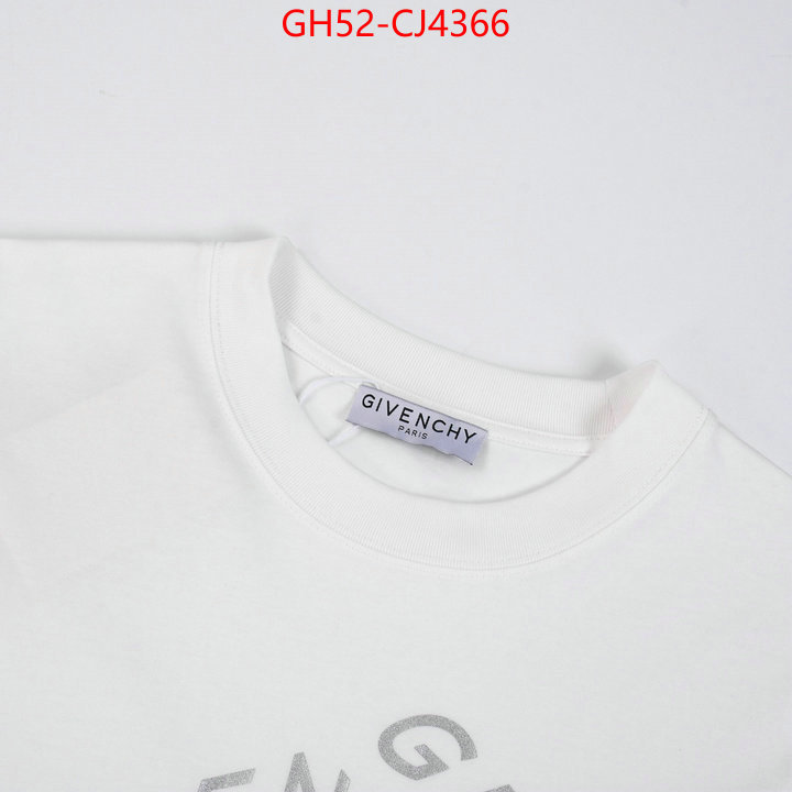 Clothing-Givenchy knockoff highest quality ID: CJ4366 $: 52USD