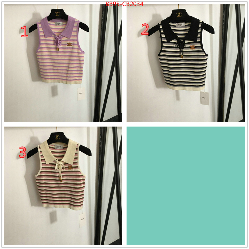 Clothing-Celine good quality replica ID: CB2034 $: 95USD