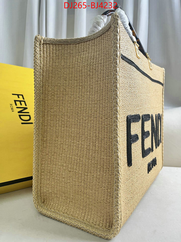 Fendi Bags(TOP)-Sunshine- fake aaaaa ID: BJ4232 $: 265USD,