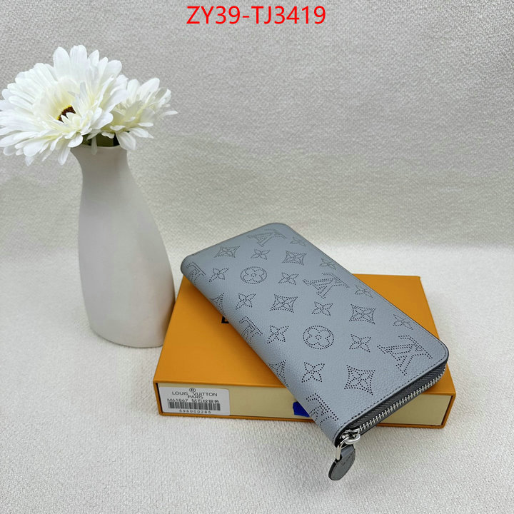 LV Bags(4A)-Wallet luxury fashion replica designers ID: TJ3419 $: 39USD,