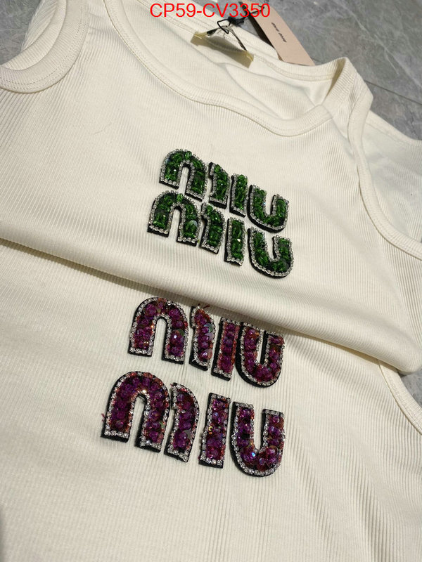 Clothing-MIU MIU what's the best place to buy replica ID: CV3350 $: 59USD