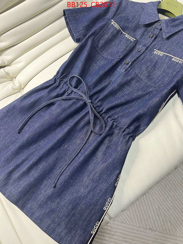 Clothing-Gucci high quality online ID: CB2011 $: 125USD