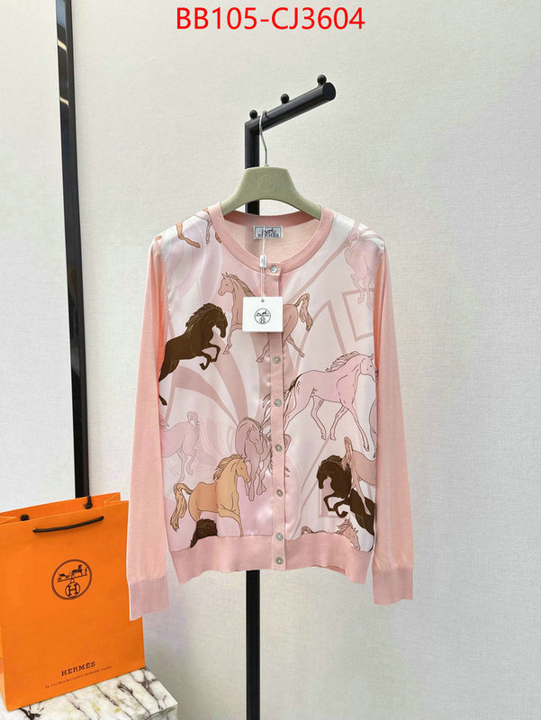 Clothing-Hermes replica 2024 perfect luxury ID: CJ3604 $: 105USD