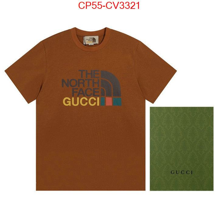 Clothing-Gucci buy replica ID: CV3321 $: 55USD