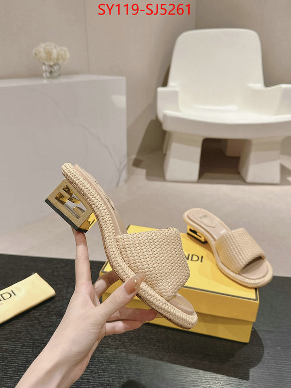 Women Shoes-Fendi cheap replica ID: SJ5261 $: 119USD