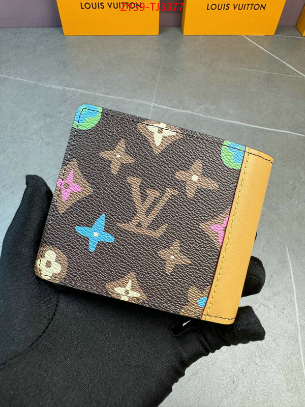 LV Bags(4A)-Wallet high quality aaaaa replica ID: TJ3377 $: 39USD,