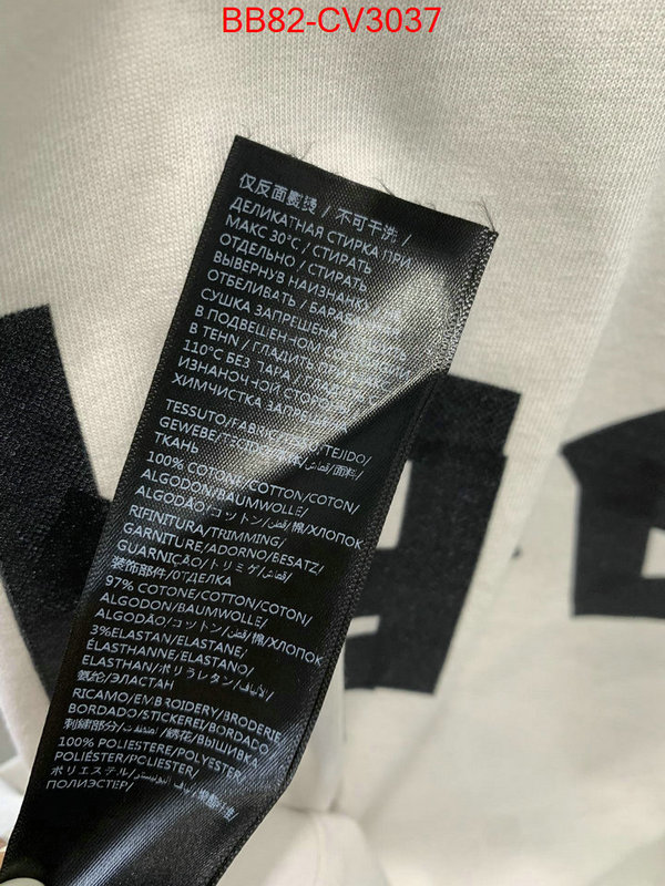 Clothing-Balenciaga where quality designer replica ID: CV3037 $: 82USD