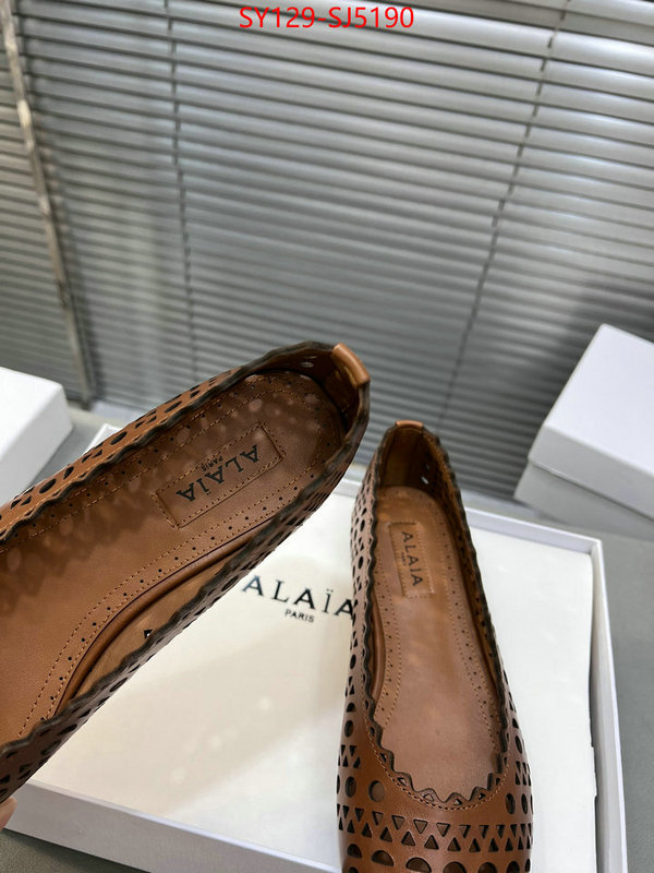 Women Shoes-ALAIA fake cheap best online ID: SJ5190 $: 129USD