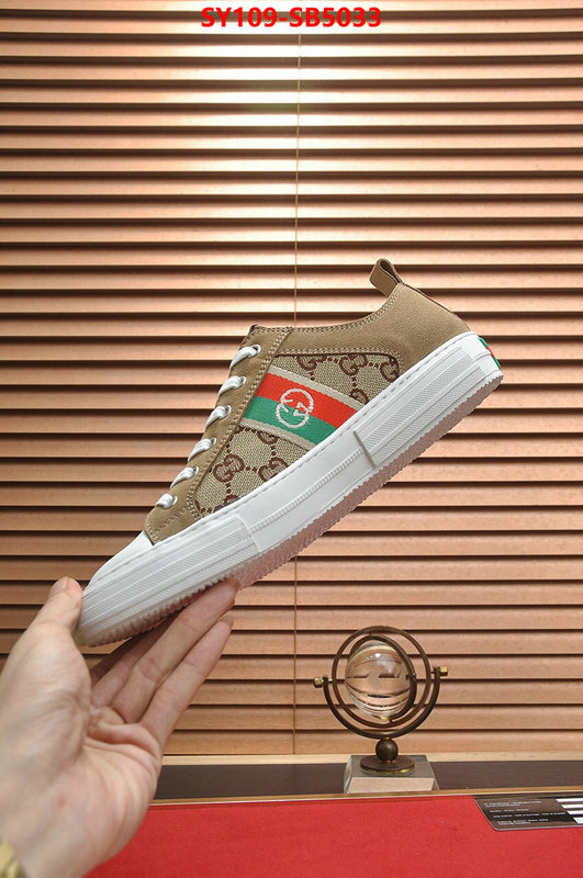 Men Shoes-Gucci fake aaaaa ID: SB5033 $: 109USD