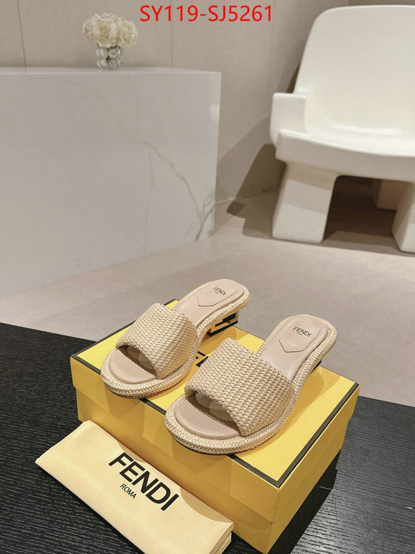 Women Shoes-Fendi cheap replica ID: SJ5261 $: 119USD