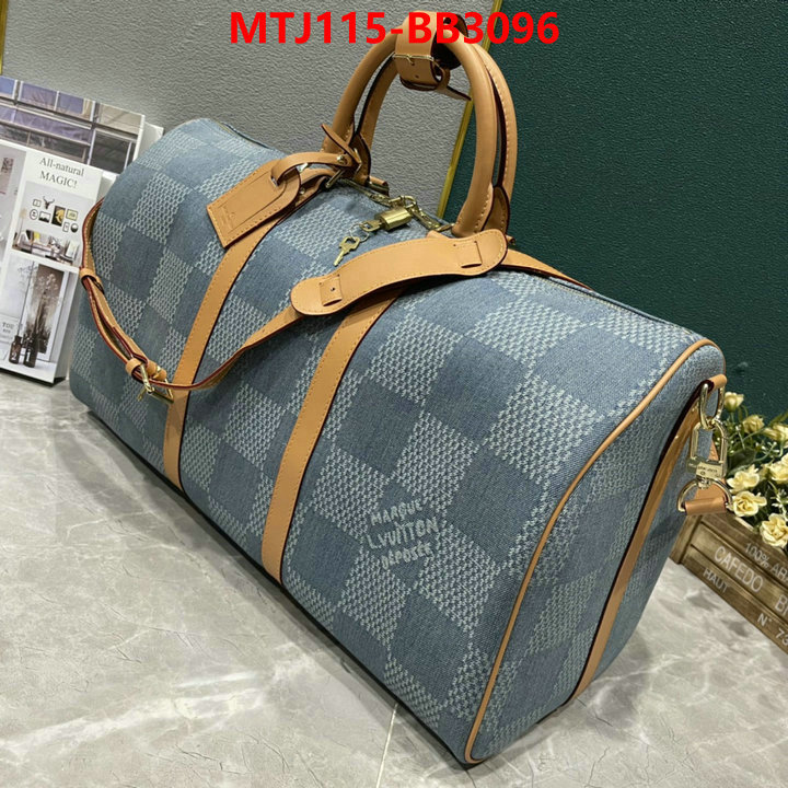 LV Bags(4A)-Keepall BandouliRe 45-50- aaaaa replica ID: BB3096 $: 115USD,