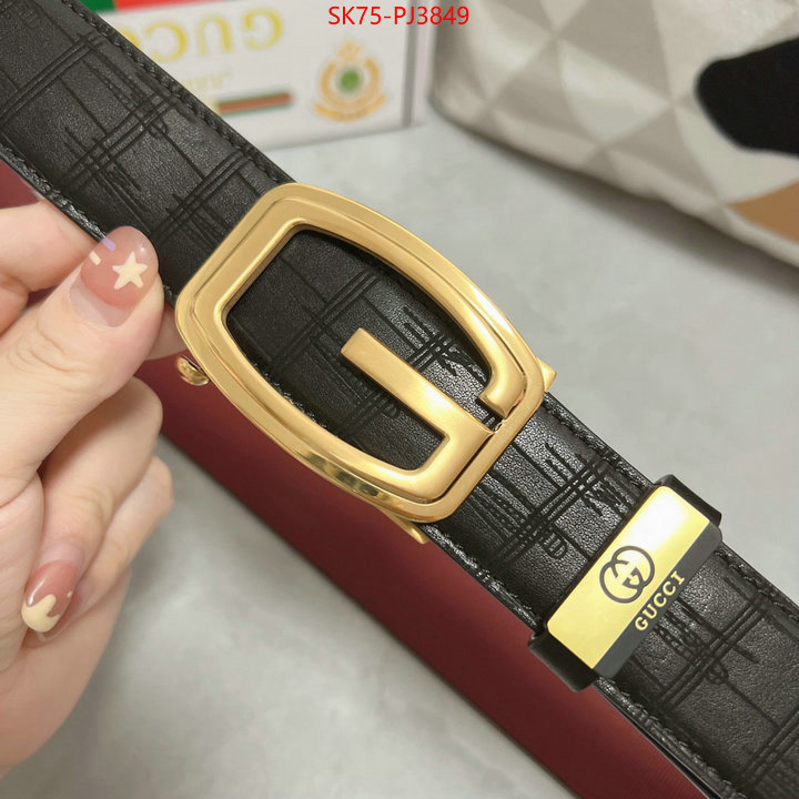 Belts-Gucci buy best high-quality ID: PJ3849 $: 75USD