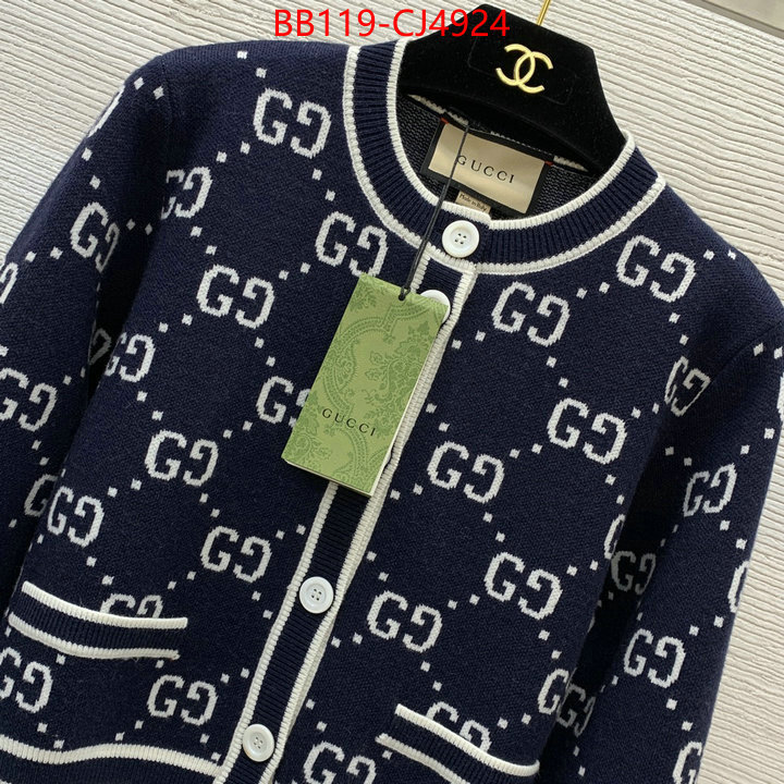 Clothing-Gucci sell online luxury designer ID: CJ4924 $: 119USD