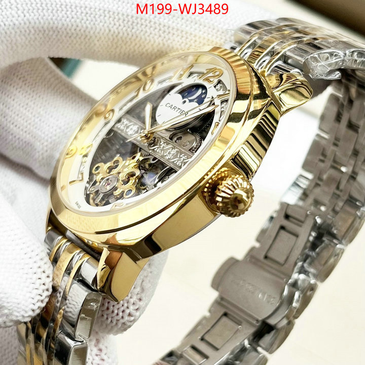 Watch(TOP)-Cartier high quality designer ID: WJ3489 $: 199USD