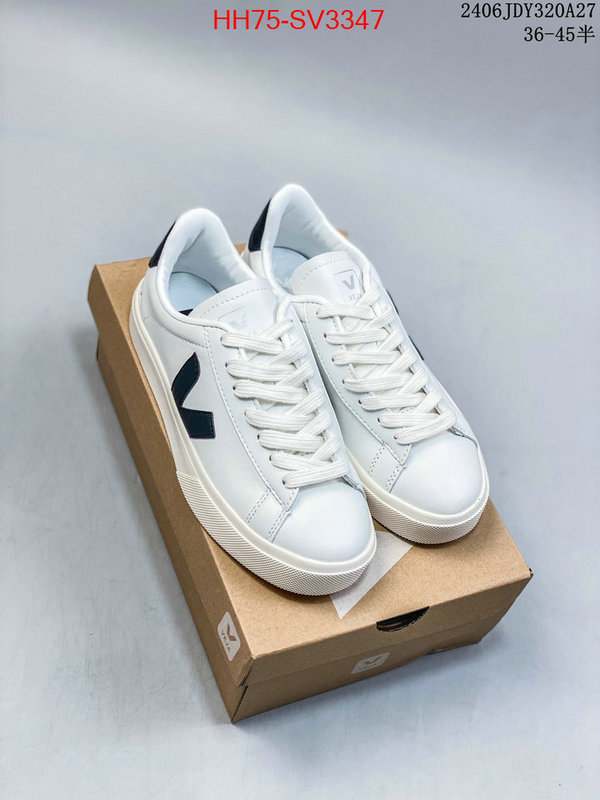 Men Shoes-VEJA luxury fashion replica designers ID: SV3347 $: 75USD