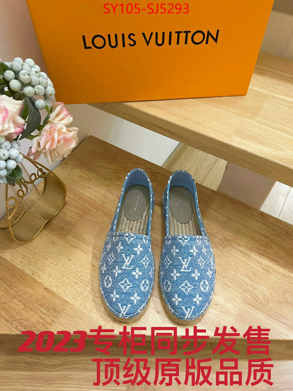 Women Shoes-LV designer 1:1 replica ID: SJ5293 $: 105USD