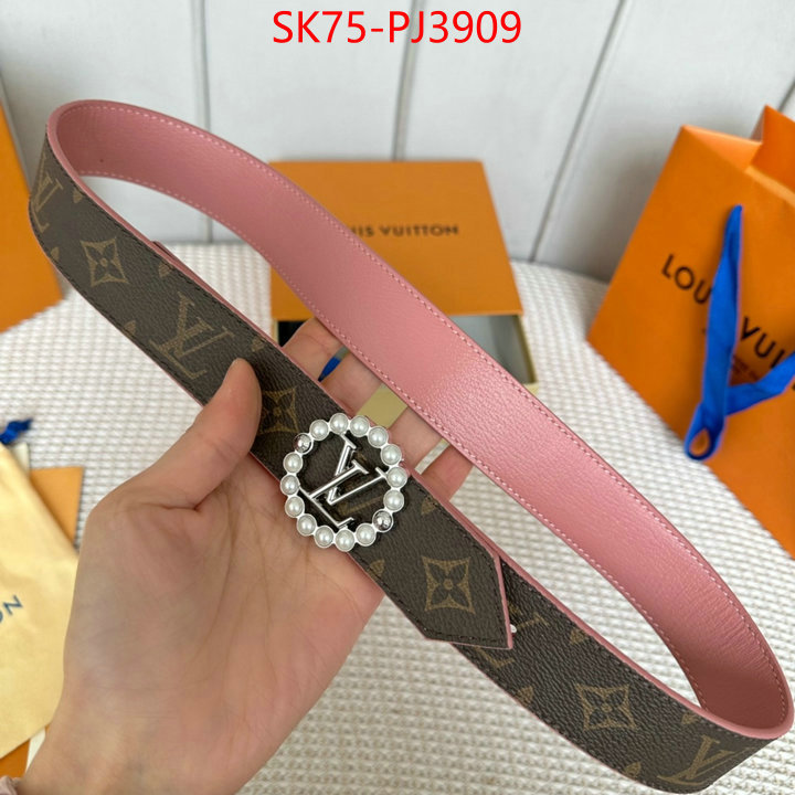 Belts-LV designer wholesale replica ID: PJ3909 $: 75USD