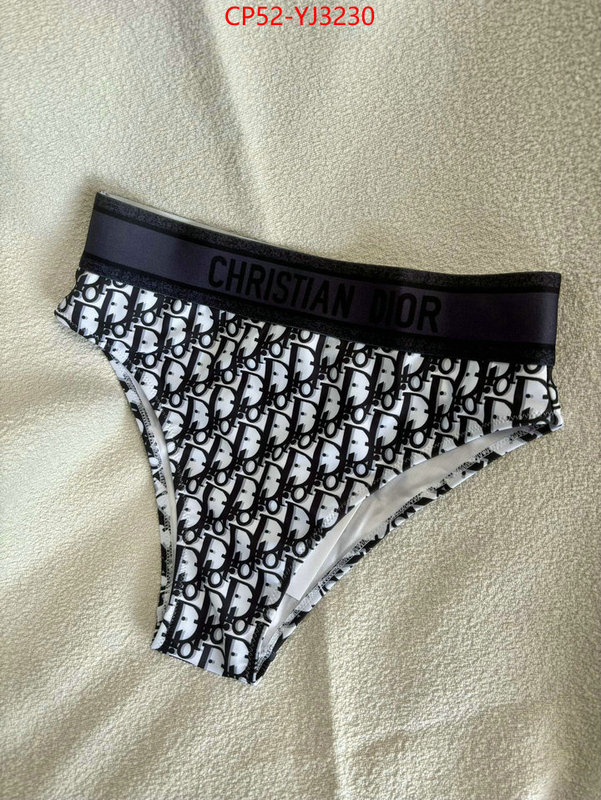 Swimsuit-Dior top designer replica ID: YJ3230 $: 52USD