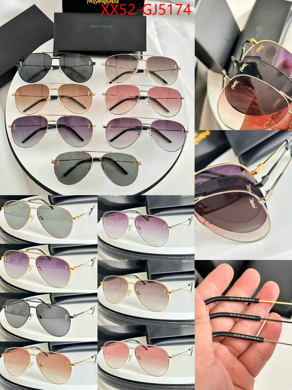 Glasses-YSL brand designer replica ID: GJ5174 $: 52USD