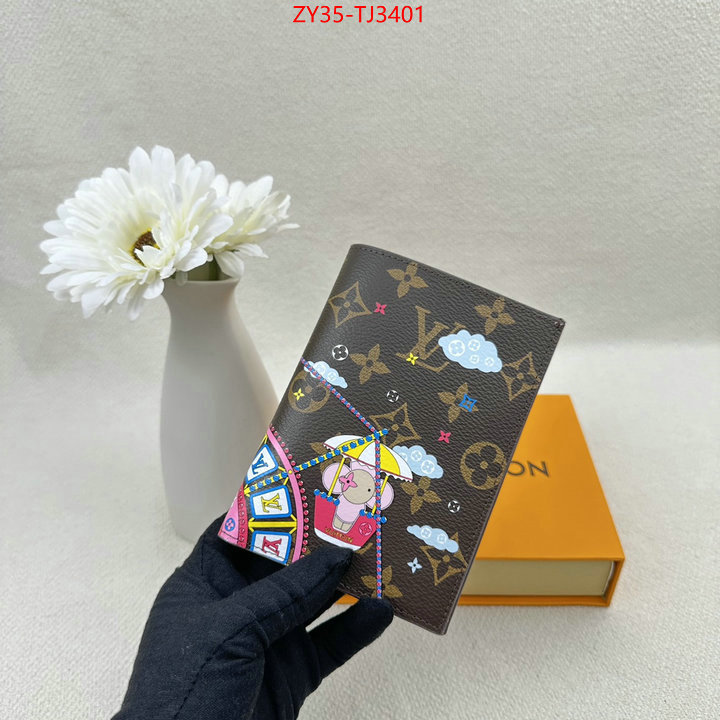 LV Bags(4A)-Wallet 1:1 clone ID: TJ3401 $: 35USD,