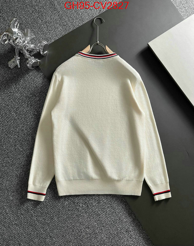 Clothing-Burberry designer fake ID: CV2827 $: 95USD