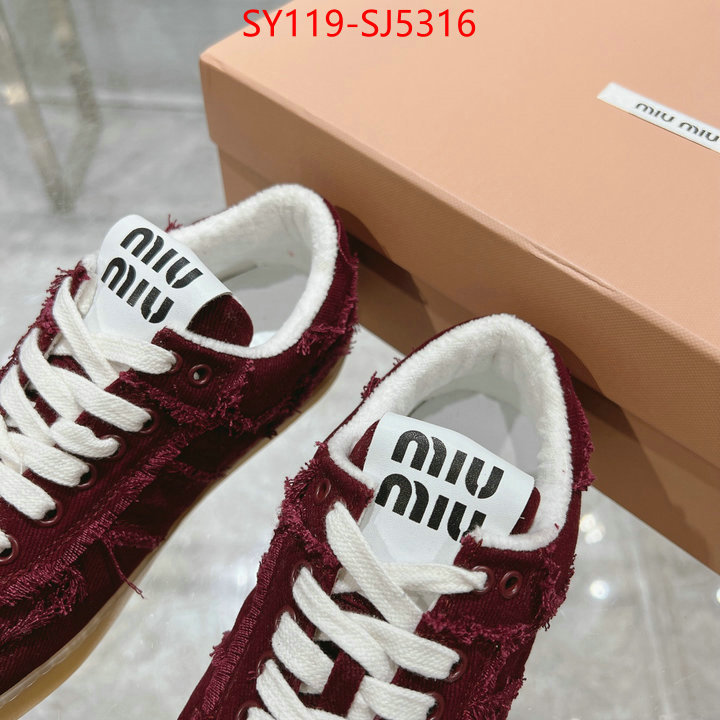 Women Shoes-Miu Miu best wholesale replica ID: SJ5316 $: 119USD