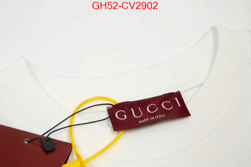 Clothing-Gucci luxury cheap ID: CV2902 $: 52USD