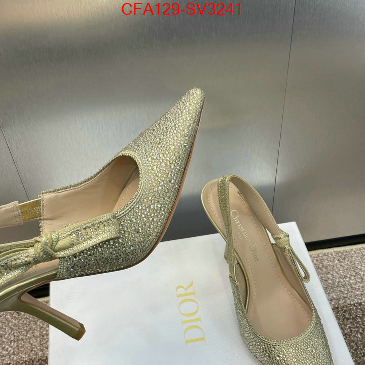 Women Shoes-Dior shop cheap high quality 1:1 replica ID: SV3241 $: 129USD