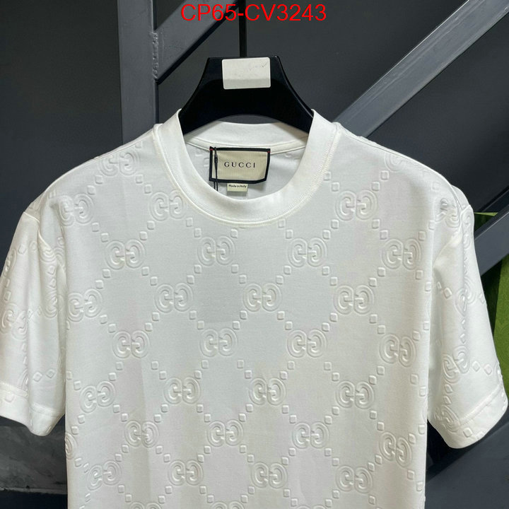 Clothing-Gucci replica wholesale ID: CV3243 $: 65USD