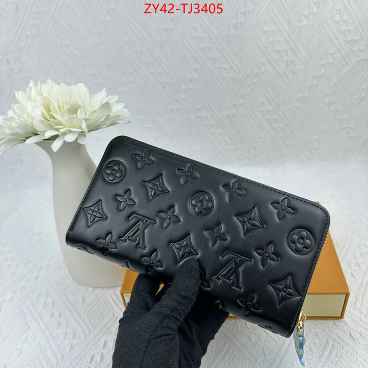 LV Bags(4A)-Wallet replicas buy special ID: TJ3405 $: 42USD,