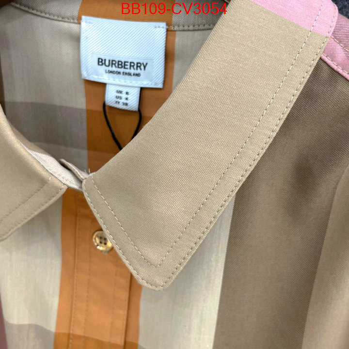 Clothing-Burberry replica shop ID: CV3054 $: 109USD
