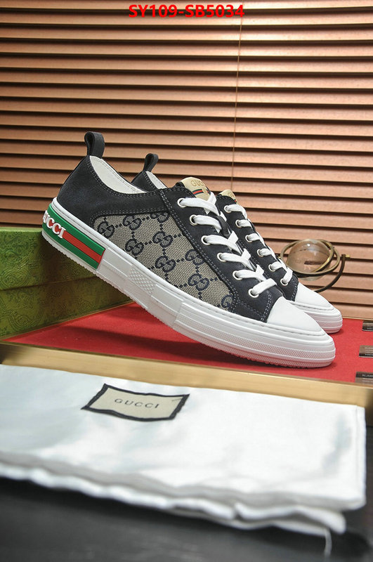 Men Shoes-Gucci what 1:1 replica ID: SB5034 $: 109USD