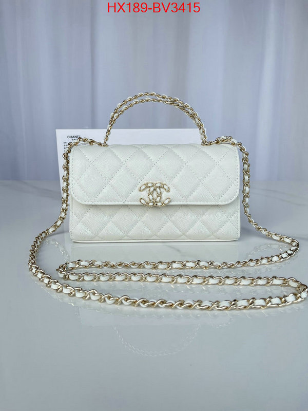 Chanel Bags(TOP)-Crossbody- replcia cheap from china ID: BV3415 $: 189USD,