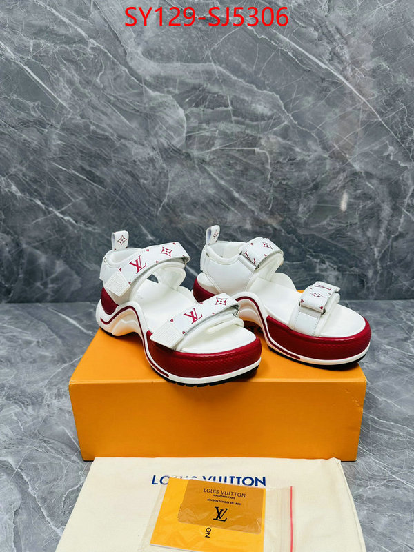 Women Shoes-LV how to find replica shop ID: SJ5306 $: 129USD