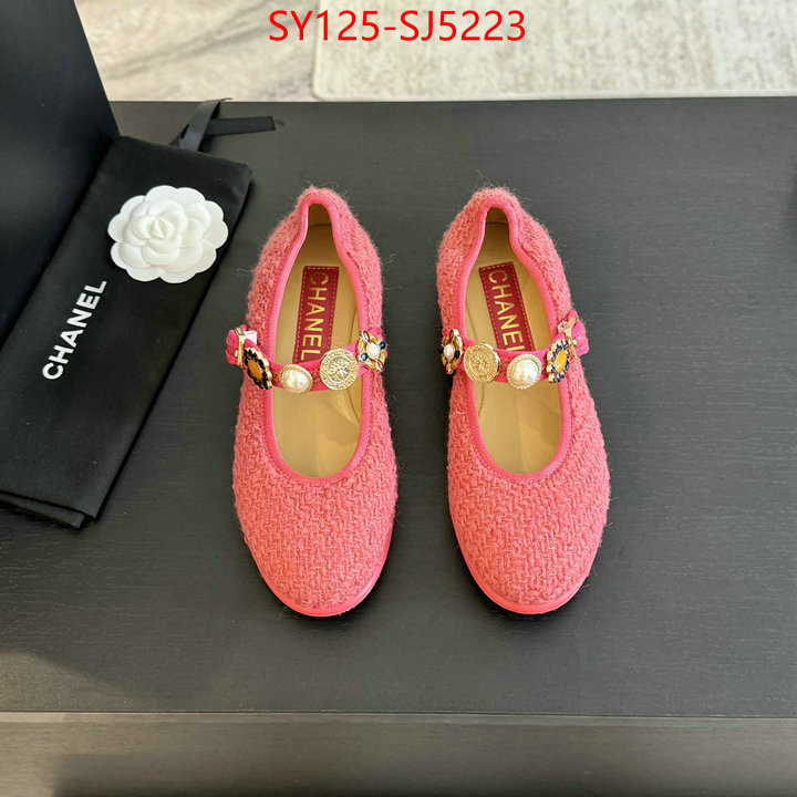 Women Shoes-Chanel where to buy replicas ID: SJ5223 $: 125USD