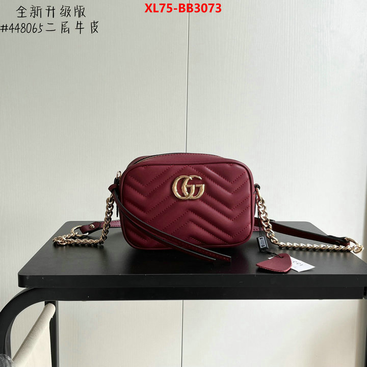 Gucci Bags(4A)-Marmont the best ID: BB3073 $: 75USD,