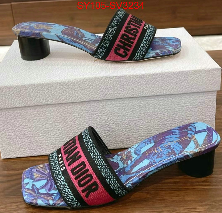 Women Shoes-Dior luxury fake ID: SV3234 $: 105USD